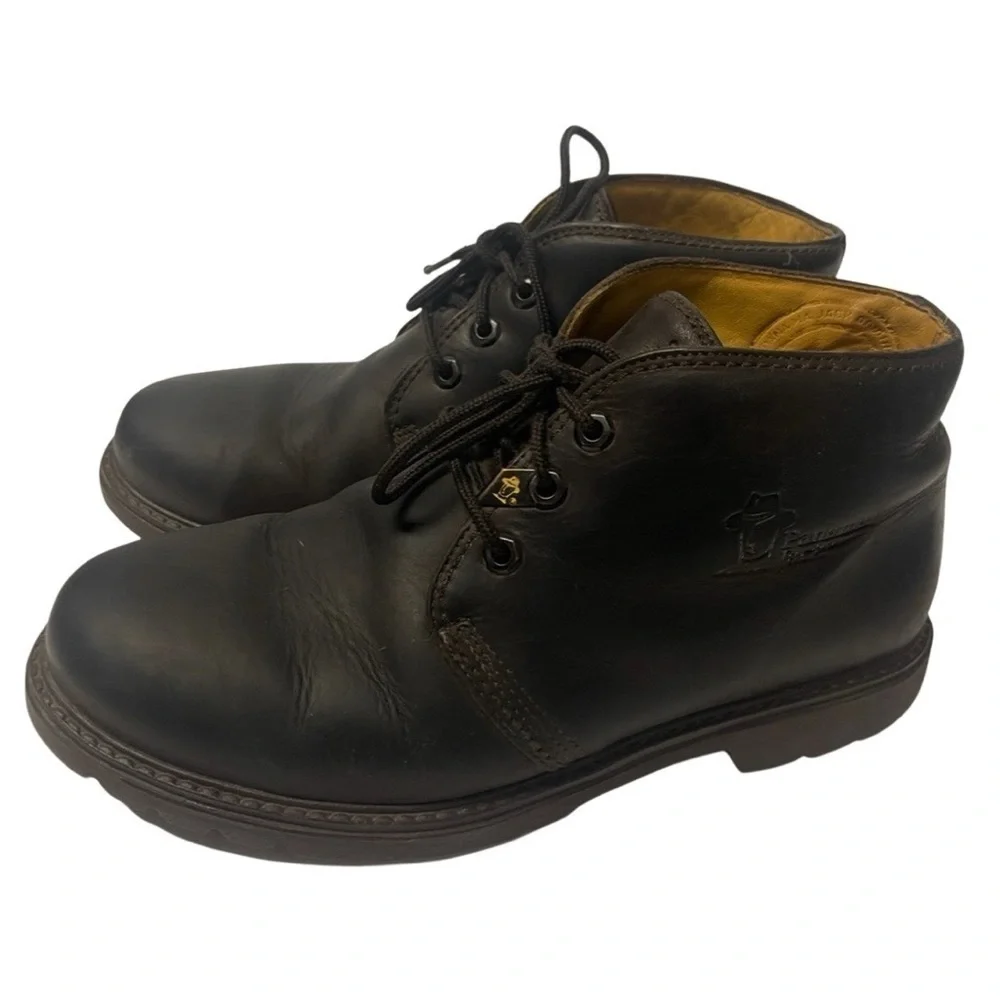 Panama Jack Bota Panama Chukka Dark Brown Leather Boots